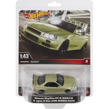 Hot Wheels Premium 1:43 pikkuauto (lajitelma)