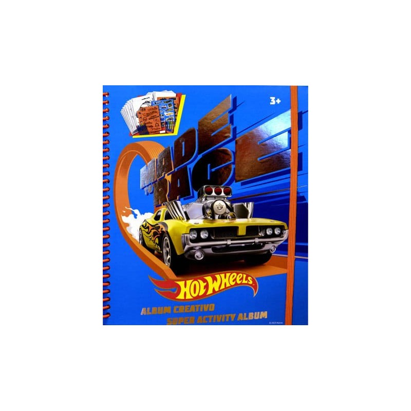 Hot Wheels super activity puuhakirja