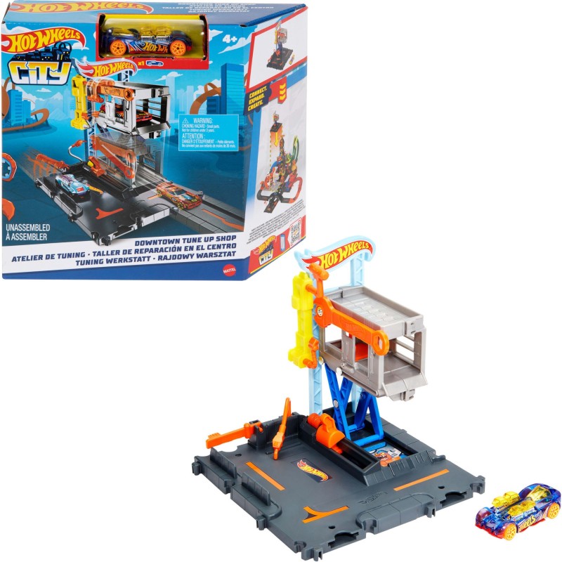 Hot Wheels City Downtown leikkisetti (lajitelma)