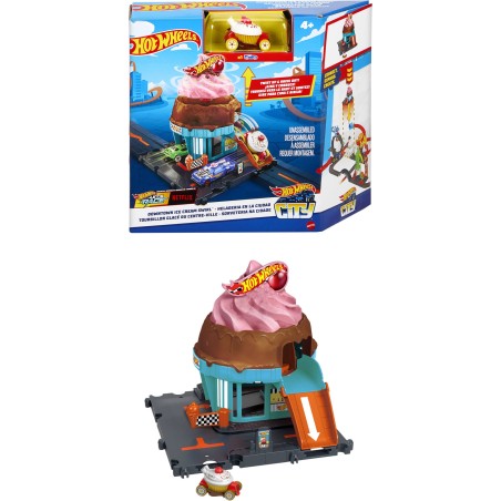 Hot Wheels City Downtown leikkisetti (lajitelma)