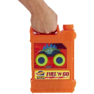 Hot Wheels Monster Trucks Fossil Fuel Playset pikkuautoleikkisetti