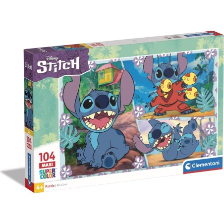 Clementoni Disney Stitch 104p maxi palapeli