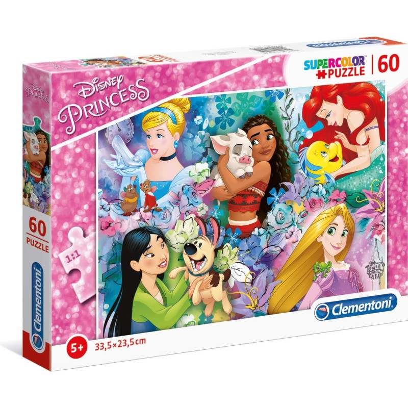 Clementoni Princess 60p palapeli