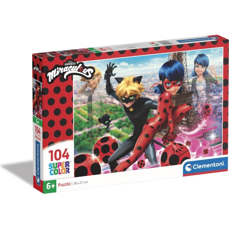 Clementoni Miraculous Ladybug 2 104p palapeli