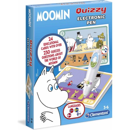 Clementoni Moomin Quizzy Muumi kysymyspeli