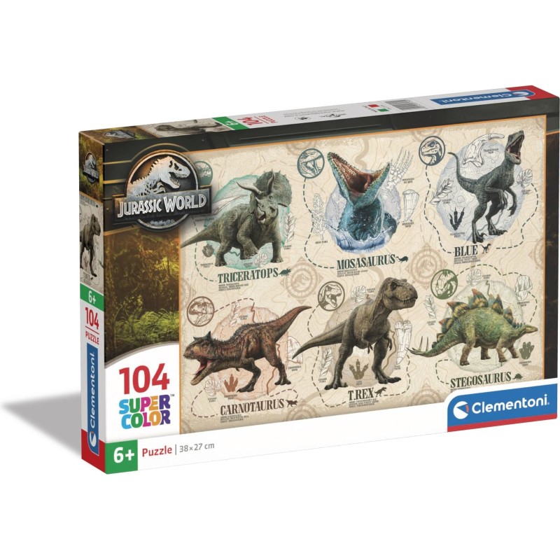 Clementoni Jurassic World 1 2023 104p palapeli