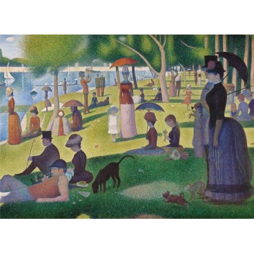 Clementoni Museum George Seurat: A Sunday Afternoon on the Island of La Grande Jatte 1000p palapeli