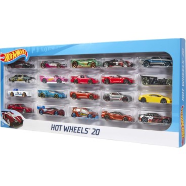 Hot Wheels 20-pack pikkuauto lahjapakkaus
