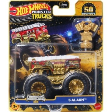 Hot Wheels Monster Trucks Bigfoot Trophy Champions 1:64 monsteriauto (lajitelma)