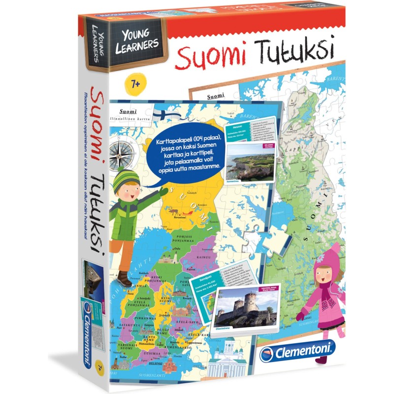 Clementoni Suomi tutuksi palapeli