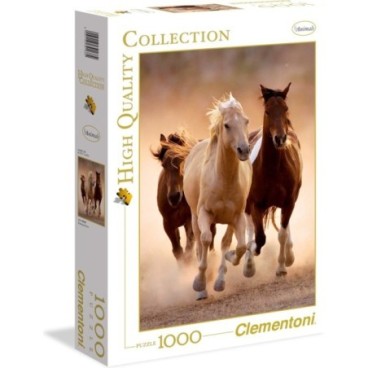 Clementoni Running Horses 1000p palapeli