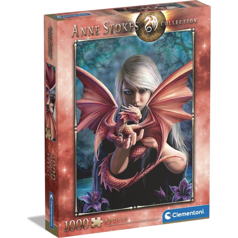 Clementoni Anne Stokes Dragonkin 1000p palapeli