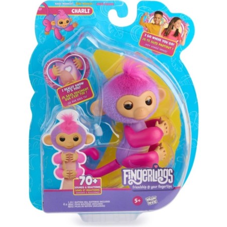 Fingerlings 2.0 Basic Monkey interaktiivinen apina (lajitelma)