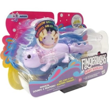Fingerlings violetti interaktiivinen aksolotli