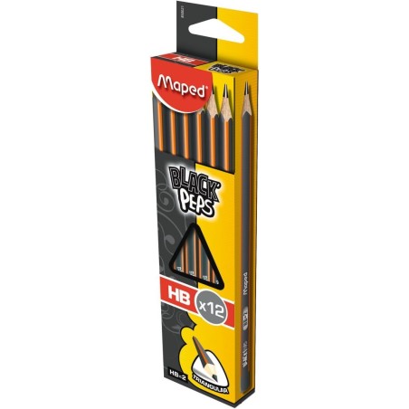 Maped Black Peps HB 12kpl lyijykynä