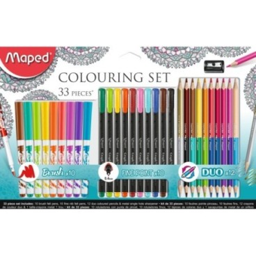 Maped Color 33 os. aikuisvärityssetti