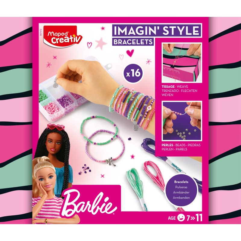 Maped Barbie Rannekorut askartelusetti