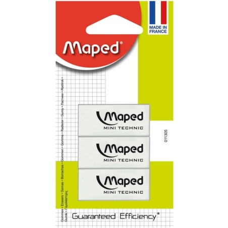 Maped Technic300 3 kpl pyyhekumi