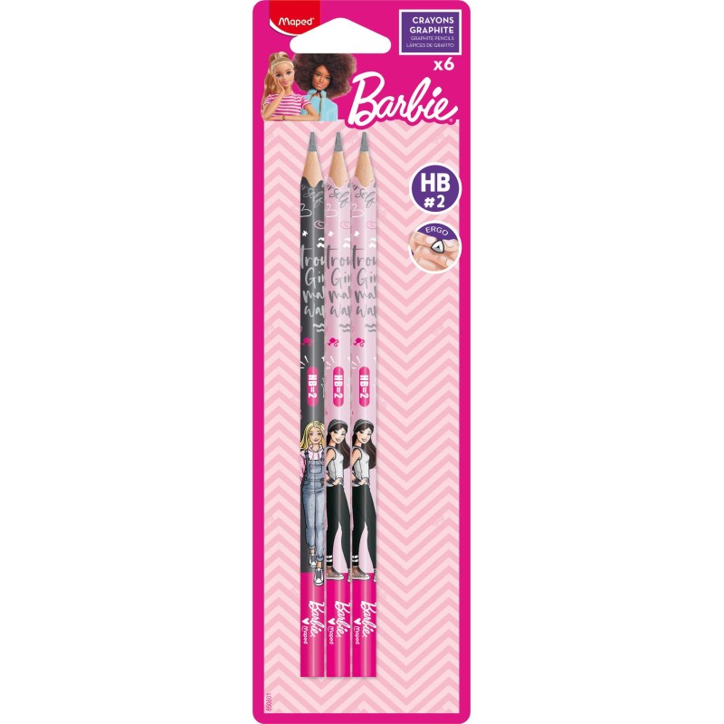 Maped Barbie 6 kpl lyijykynä