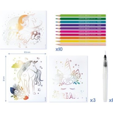 Maped Aqua Art Unicorns askartelusarja