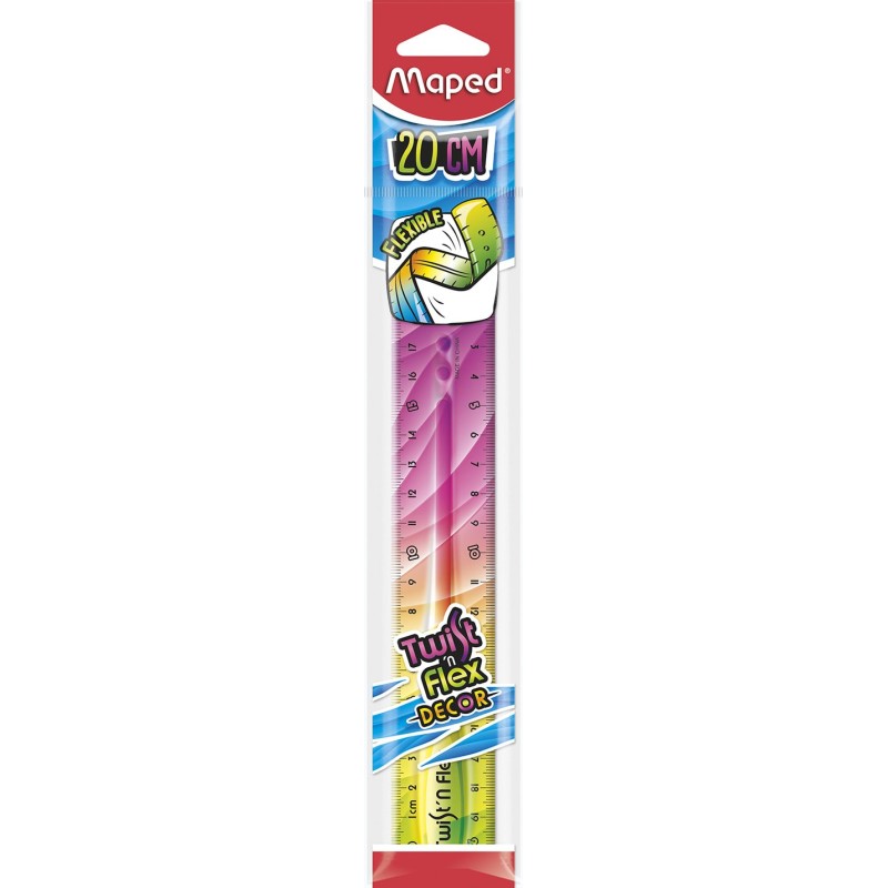 Maped Twistn Flex Decor 20cm viivain