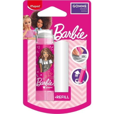 Maped Barbie pyyhekumi+varakumi