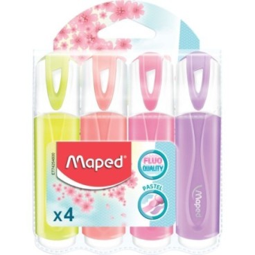 Maped Pastel korostuskynät