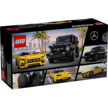 LEGO Speed Champions 76924 Mercedes-AMG G 63 ja Mercedes-AMG SL 63