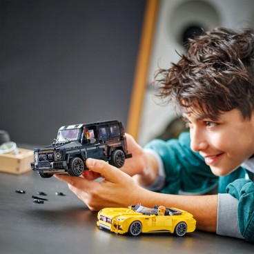 LEGO Speed Champions 76924 Mercedes-AMG G 63 ja Mercedes-AMG SL 63