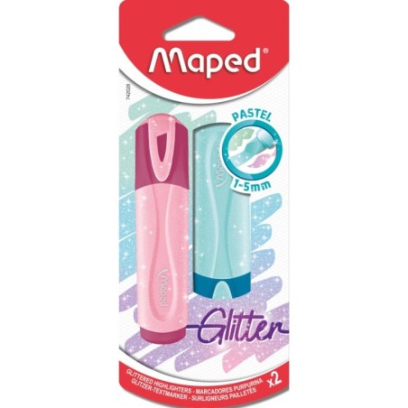 Maped Glitter 2kpl korostuskynä