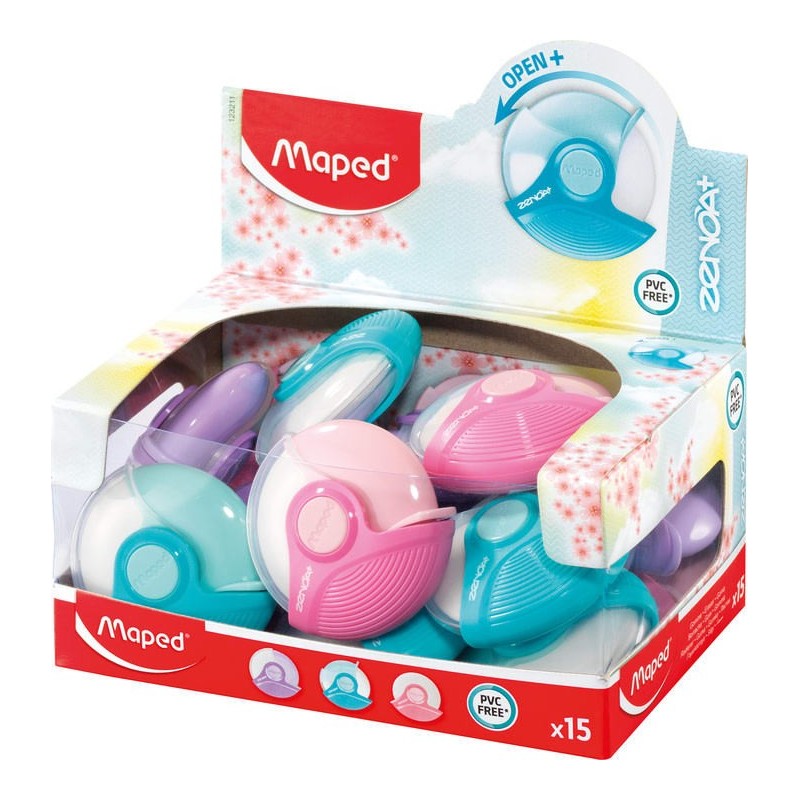 Maped Zenoa Plus pastellivärinen pyyhekumi