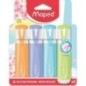 Maped Pastel 4 kpl korostuskynä
