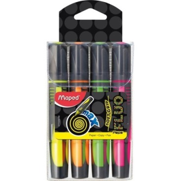 Maped Fluo Max 4kpl korostuskynä