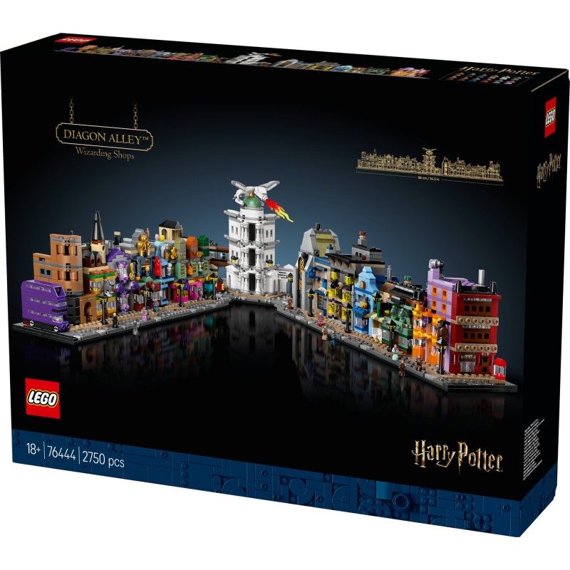 LEGO Harry Potter 76444 Viistokujan velhokaupat