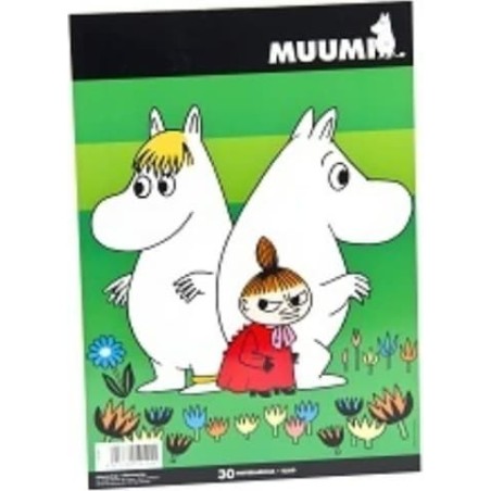 Muumi A4 piirustuslehtiö
