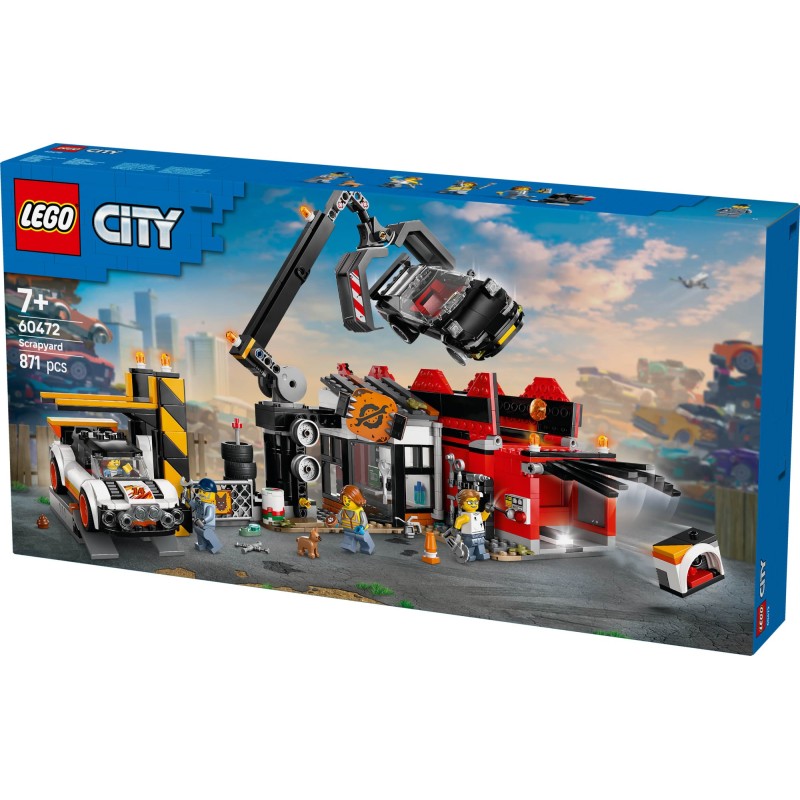 LEGO My City 60472 Autopurkamo ja autoja