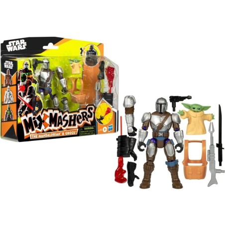 Star Wars MixMashers Deluxe Mandalorian hahmo