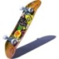 Tech Deck Skate Handboard 27 cm - Santa Cruz käsiskeitti