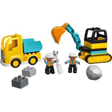 LEGO DUPLO Town 10931 Kuorma-auto ja telakaivuri