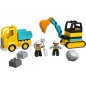 LEGO DUPLO Town 10931 Kuorma-auto ja telakaivuri
