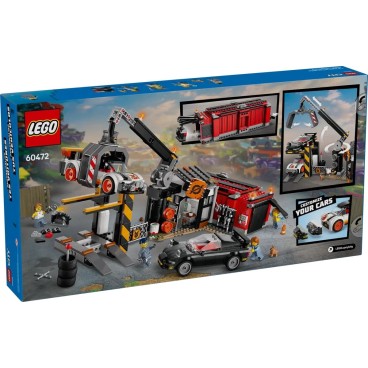 LEGO My City 60472 Autopurkamo ja autoja