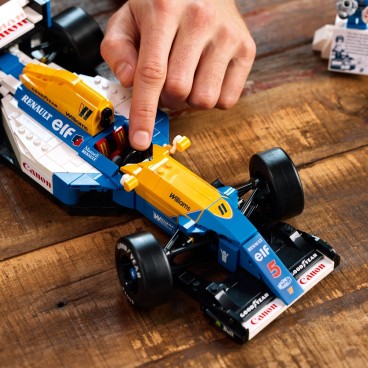 LEGO Icons 10353 Williams Racing FW14B ja Nigel Mansell