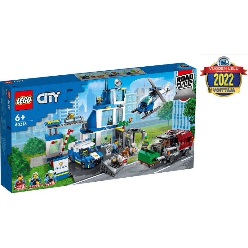 LEGO City Police 60316 Poliisiasema