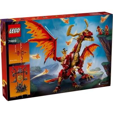 LEGO Ninjago 71822 Liikkeen alkulohikäärme