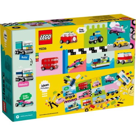 LEGO Classic 11036 Luovat ajoneuvot