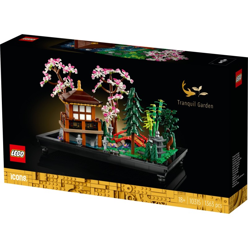 LEGO Icons 10315 Rauhallinen puutarha