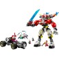 LEGO DREAMZzz 71497 Cooperin tiikerirobotti ja Zeron hot rod ‑auto