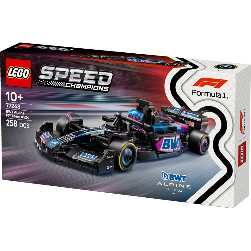 LEGO Speed Champions 77248 BWT Alpine F1 Team A524 ‑kilpa-auto
