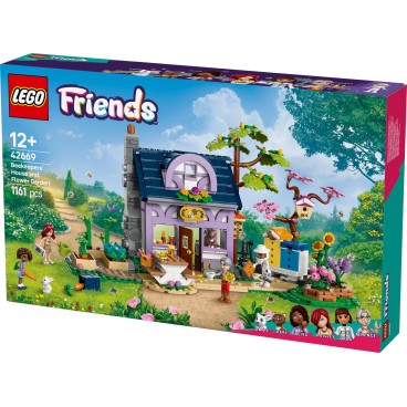 LEGO Friends 42669 Mehiläishoitajien talo ja kukkiva puutarha
