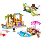 LEGO Friends 42672 Loma‑ ja rantarakennelmat matkalaukussa